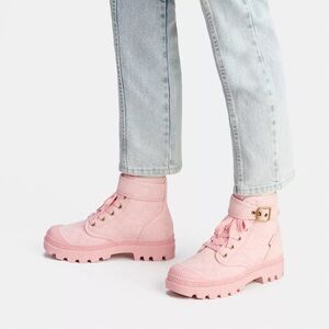 Coach Trooper Mid Top Boot In Signature Jacquard Canvas